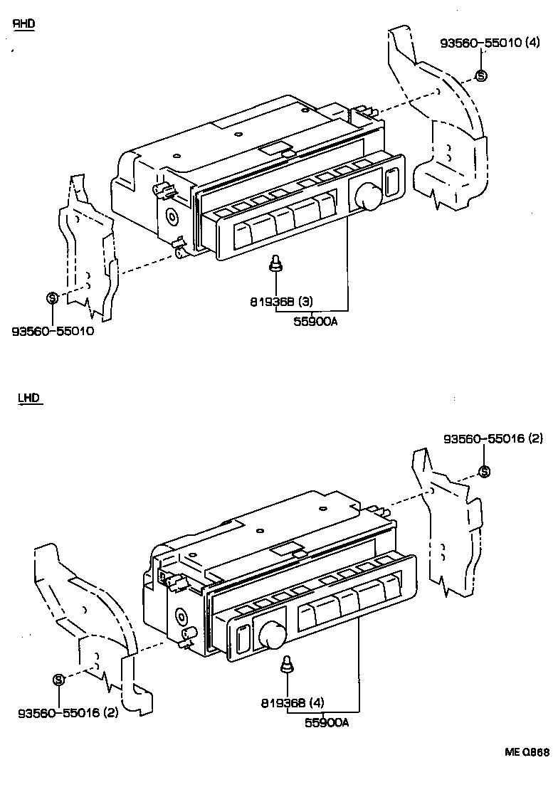  CRESSIDA |  HEATING AIR CONDITIONING CONTROL AIR DUCT