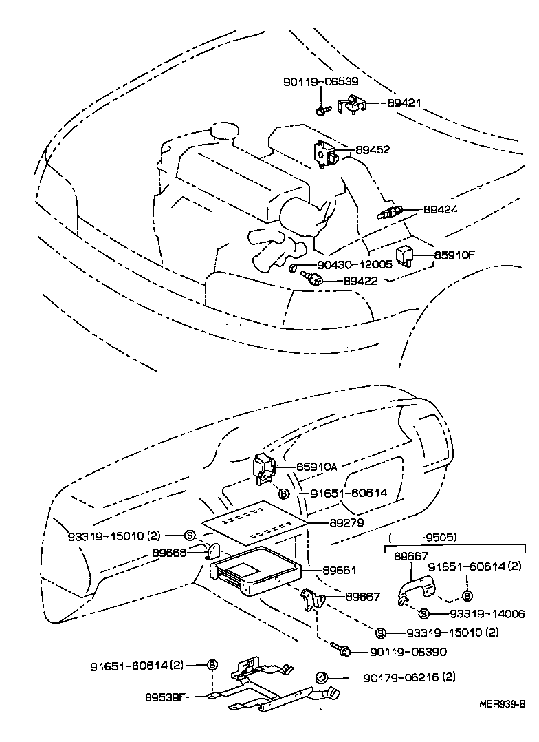  COROLLA SED CP WG |  ELECTRONIC FUEL INJECTION SYSTEM