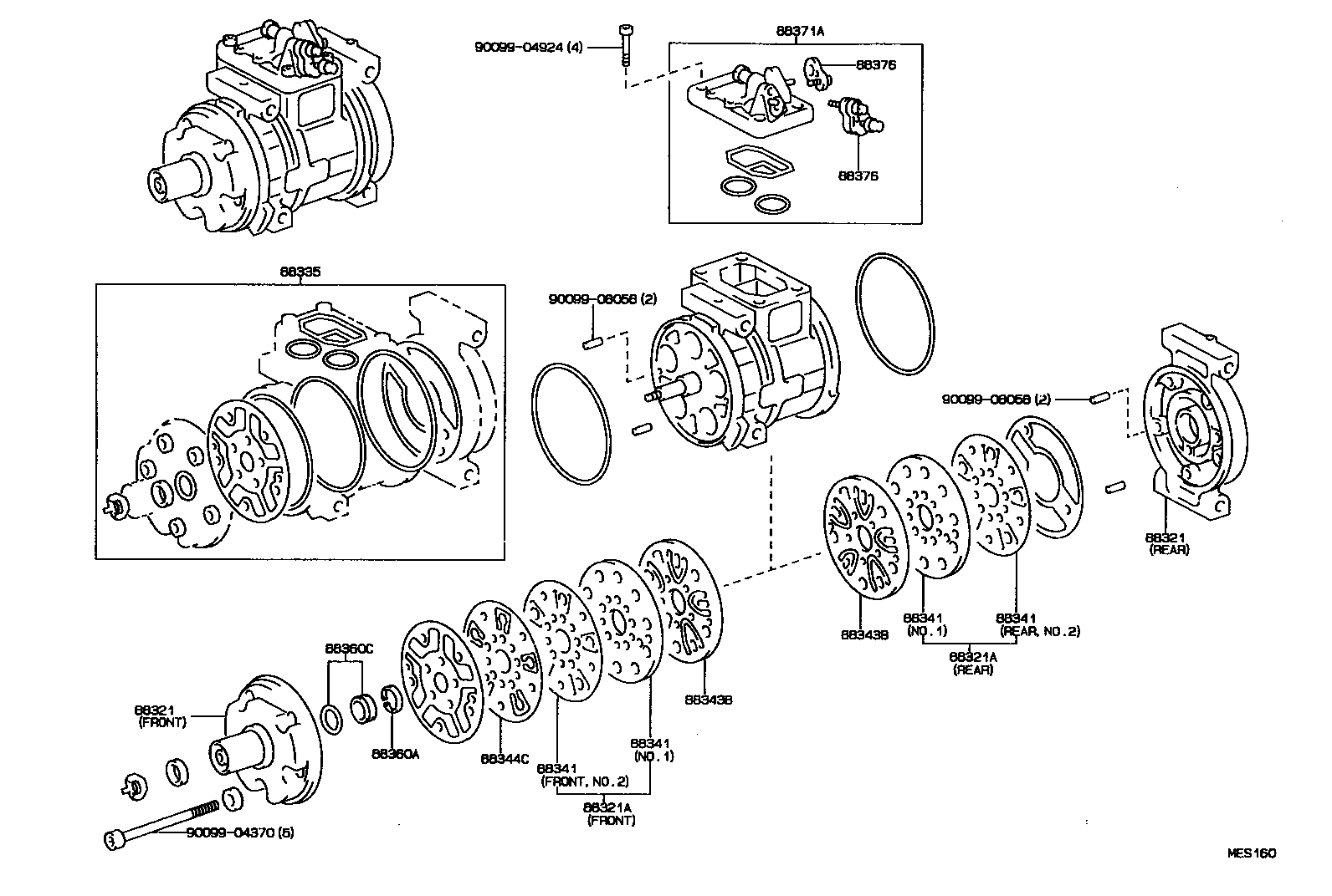  CELICA |  HEATING AIR CONDITIONING COMPRESSOR