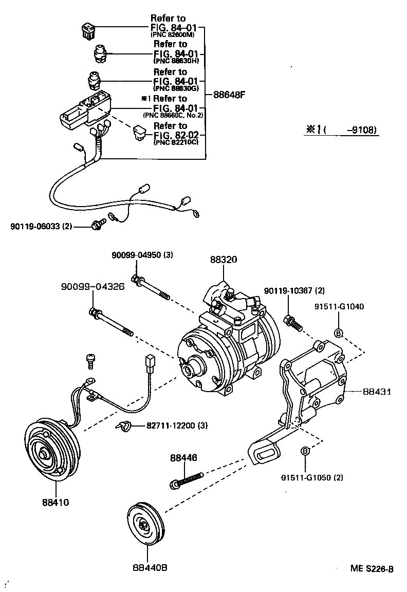  HILUX 4RUNNER 4WD |  HEATING AIR CONDITIONING COMPRESSOR