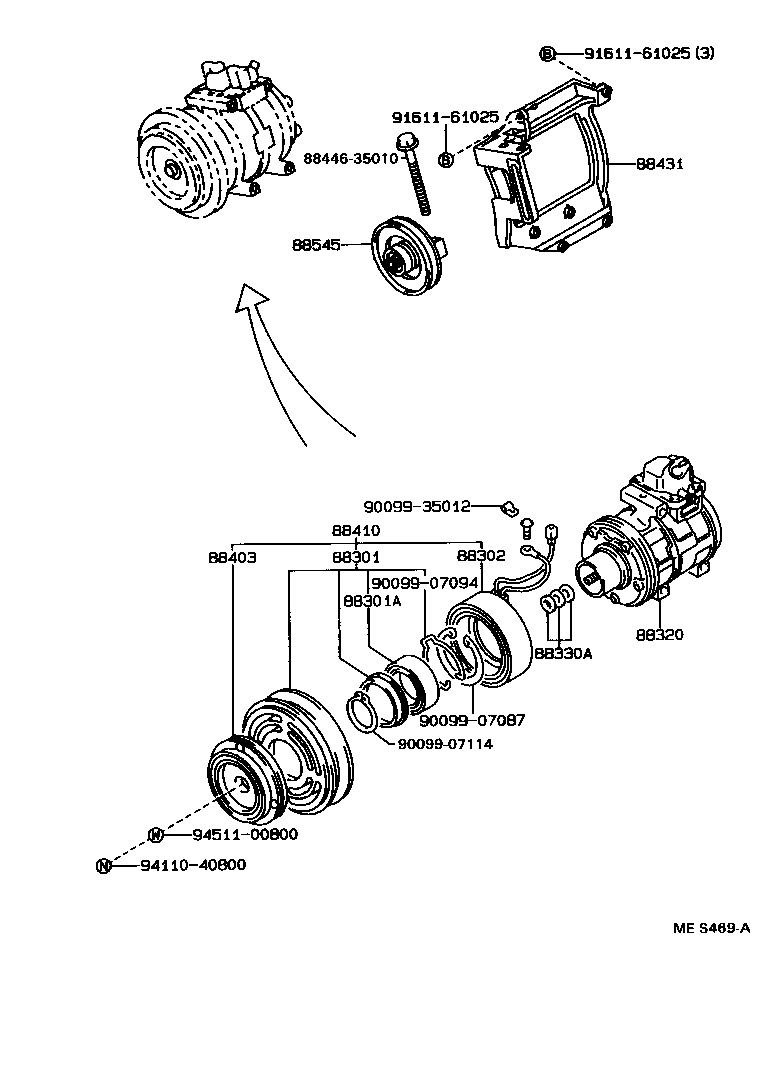  CROWN |  HEATING AIR CONDITIONING COMPRESSOR