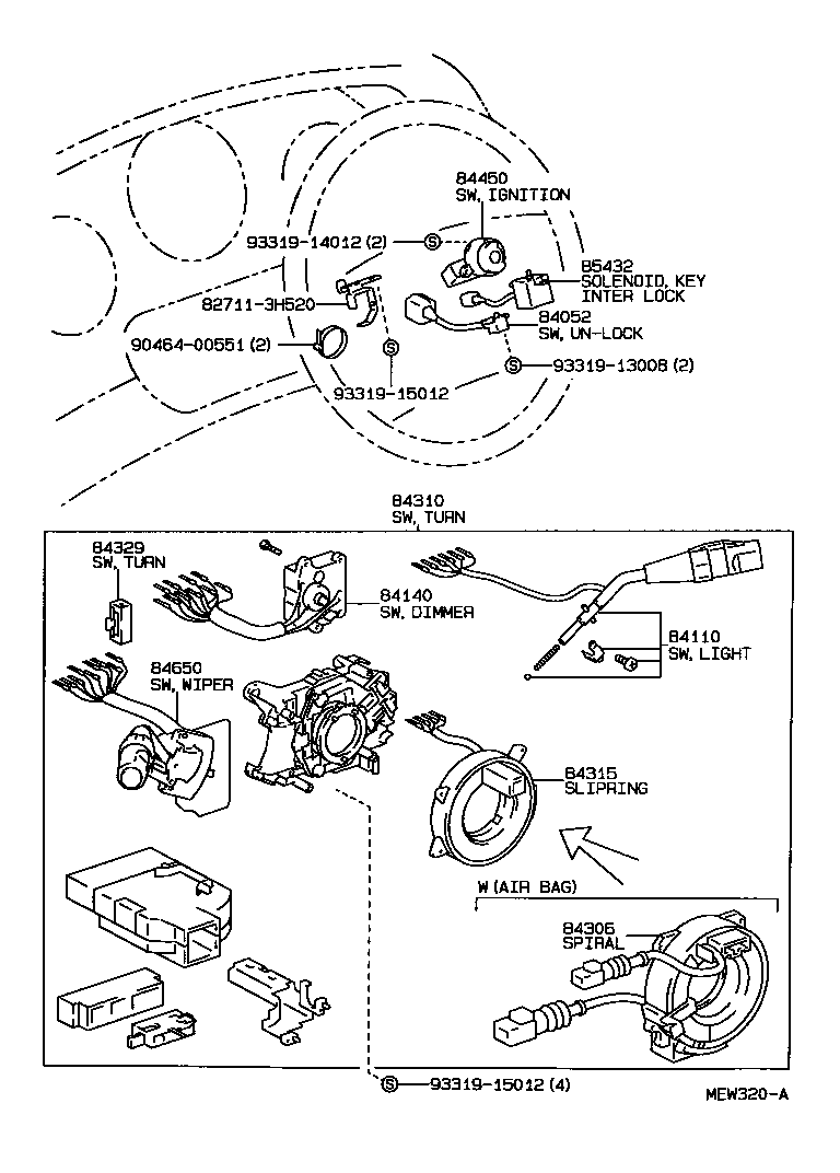  SUPRA |  SWITCH RELAY COMPUTER