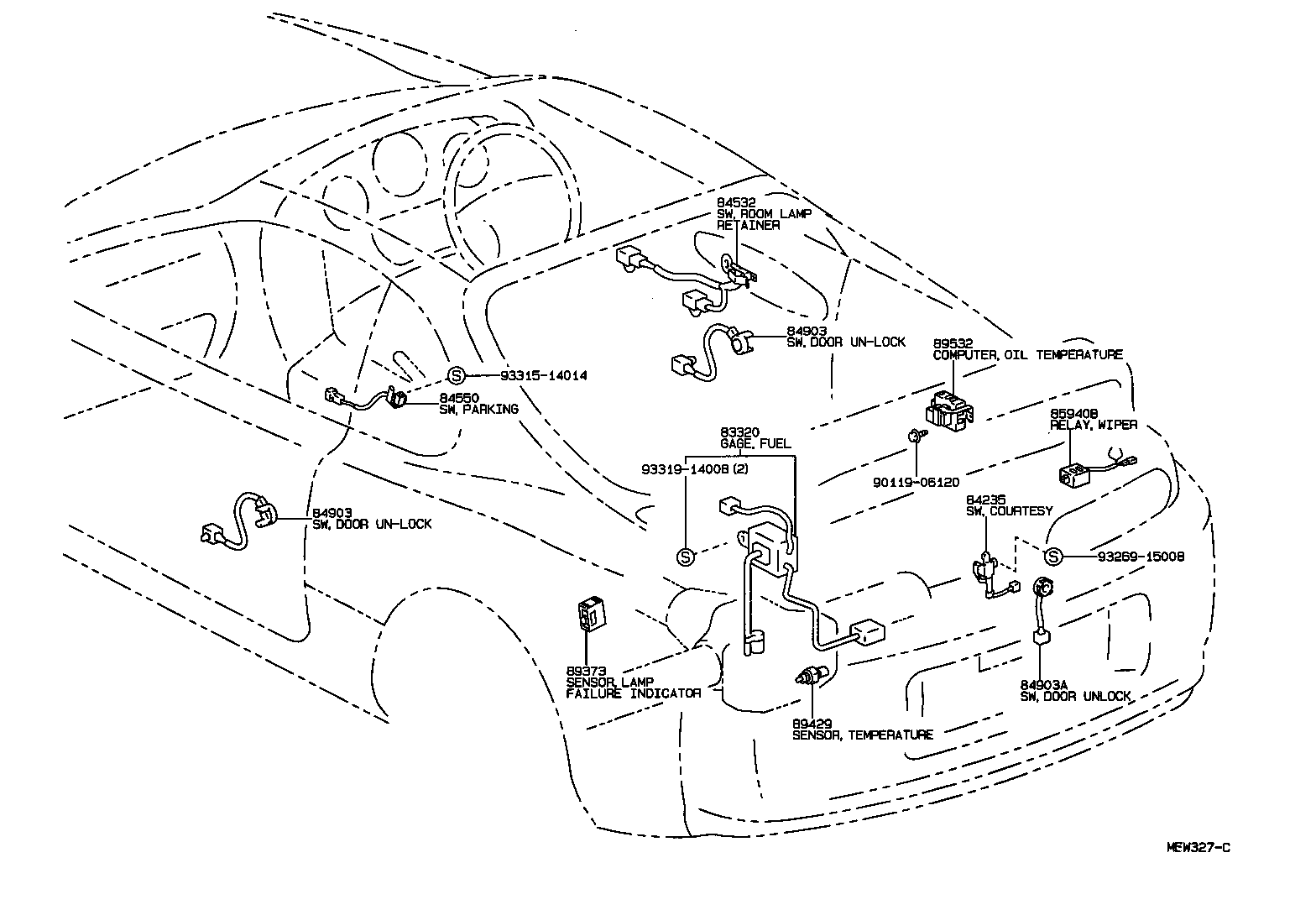  SUPRA |  SWITCH RELAY COMPUTER