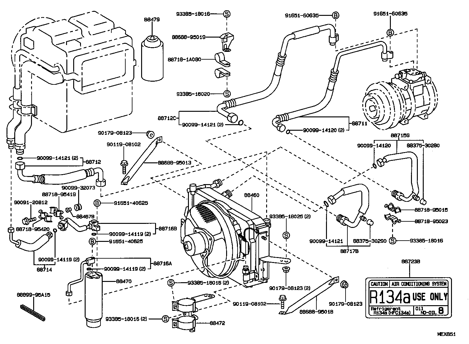  DYNA150 |  HEATING AIR CONDITIONING COOLER PIPING