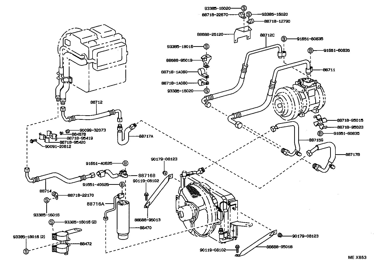  DYNA150 |  HEATING AIR CONDITIONING COOLER PIPING