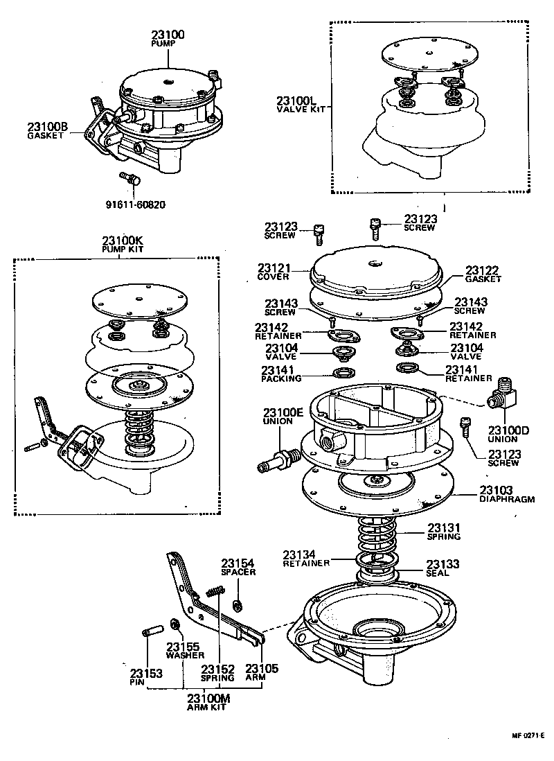  LAND CRUISER 40 |  FUEL PUMP PIPE