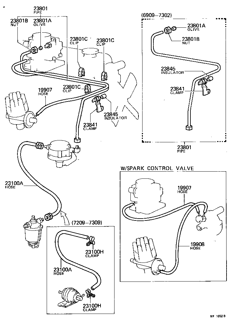  LAND CRUISER 40 |  FUEL PIPE CLAMP