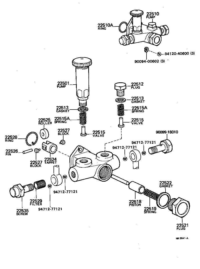  LAND CRUISER 40 |  FUEL FEED PUMP