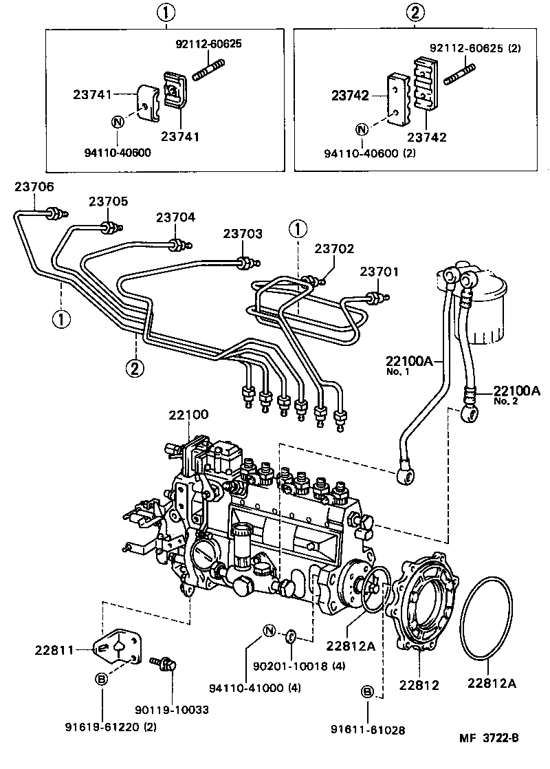  LAND CRUISER 60 |  INJECTION PUMP ASSEMBLY