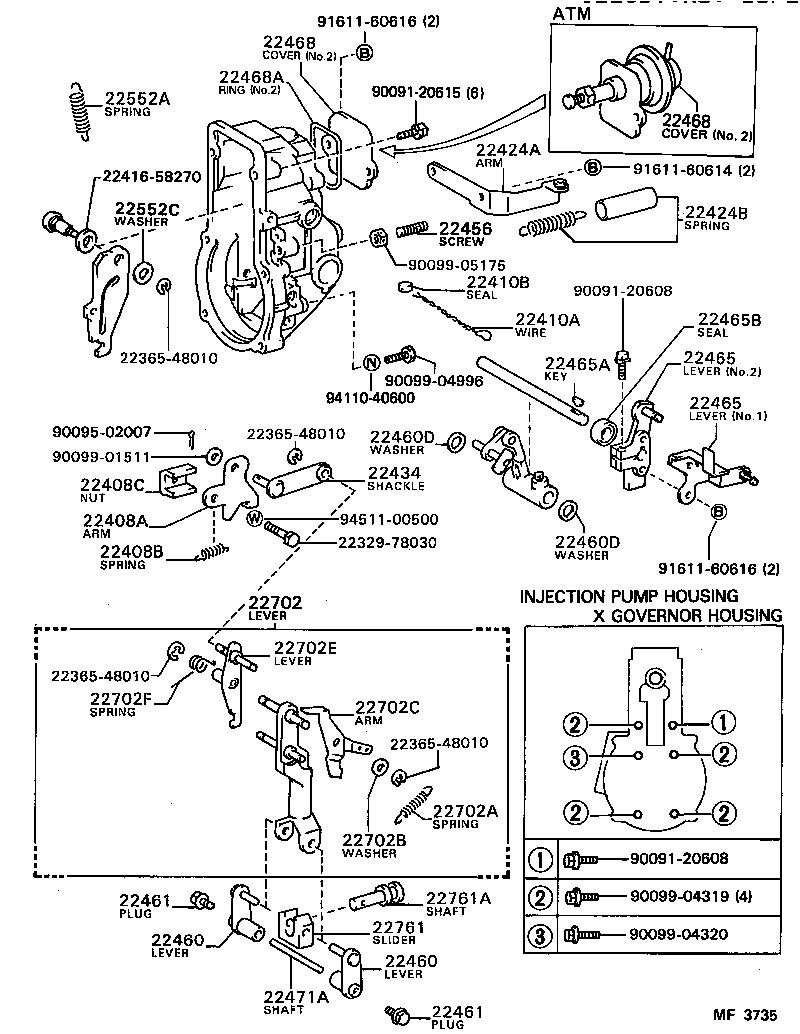  LAND CRUISER 70 |  MECHANICAL GOVERNOR