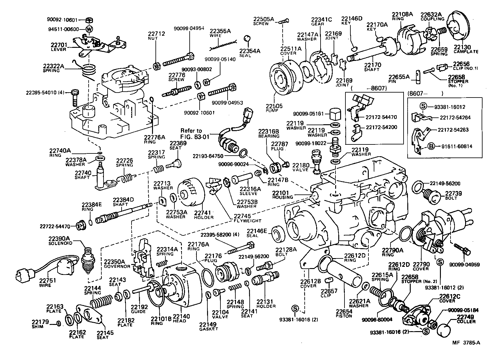  LAND CRUISER 70 |  INJECTION PUMP BODY