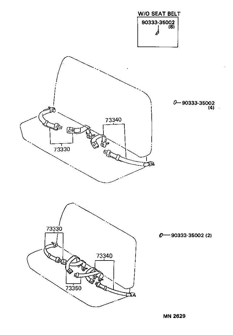  DYNA150 |  SEAT BELT