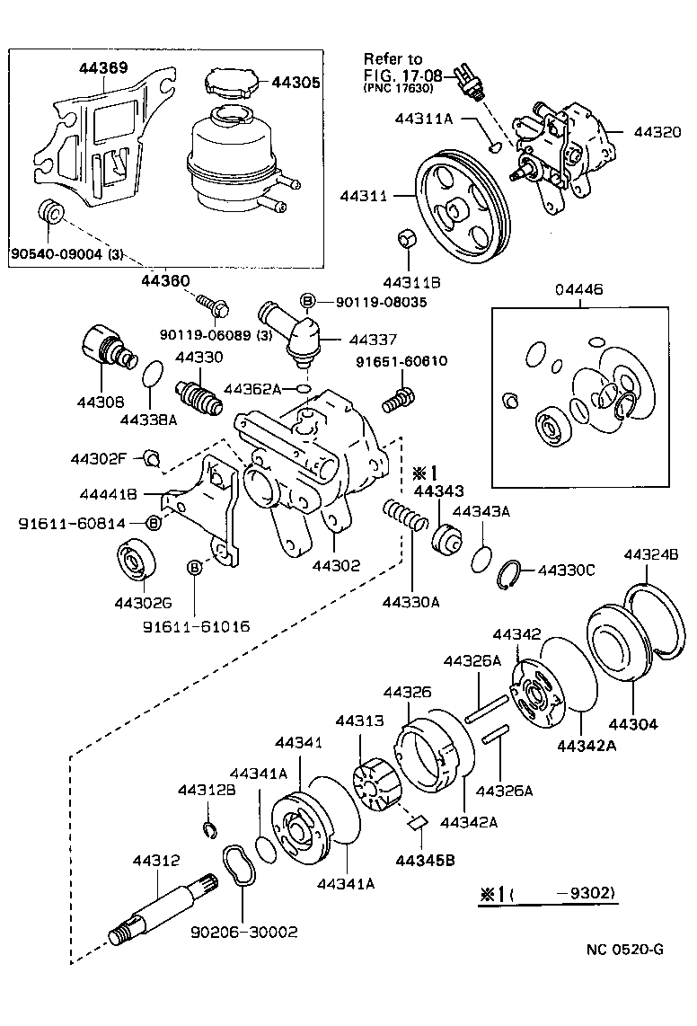  CRESSIDA |  VANE PUMP RESERVOIR POWER STEERING