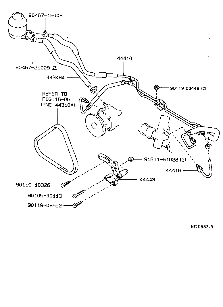  CRESSIDA |  POWER STEERING TUBE