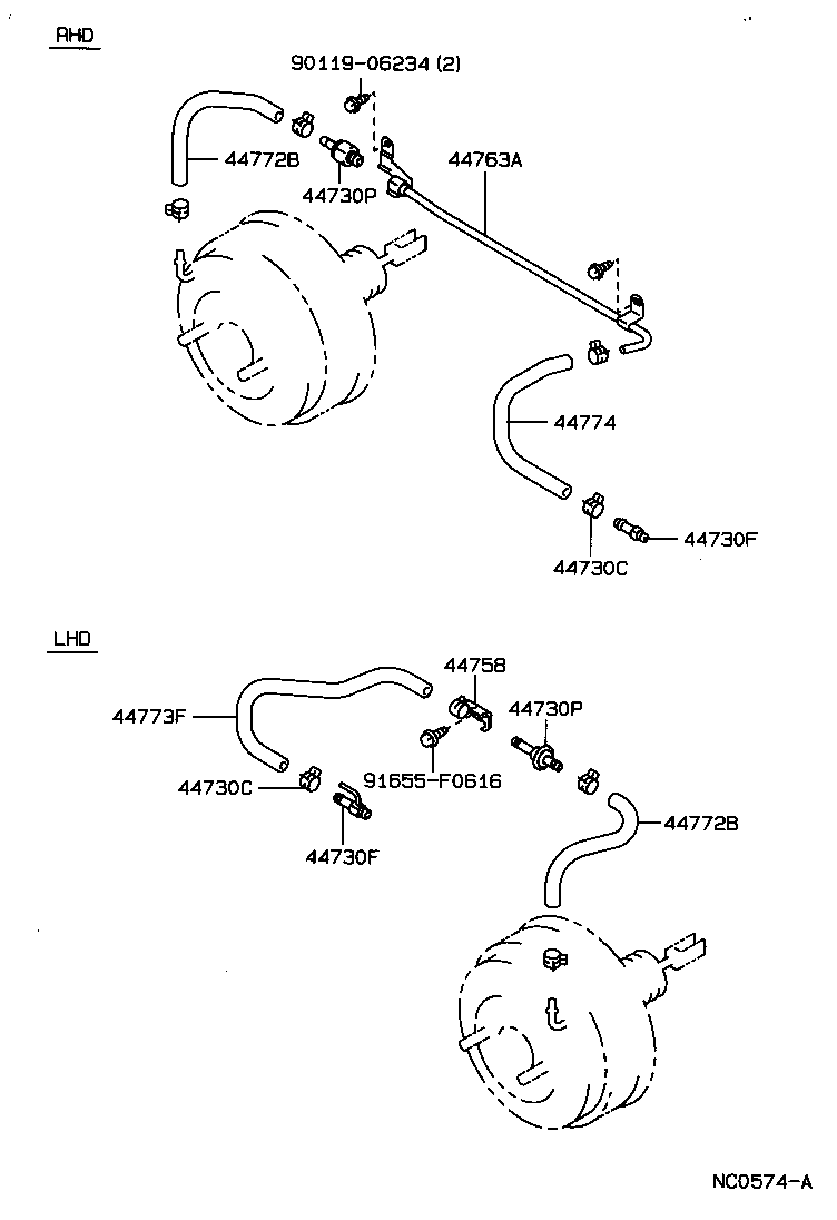  CRESSIDA |  BRAKE BOOSTER VACUUM TUBE