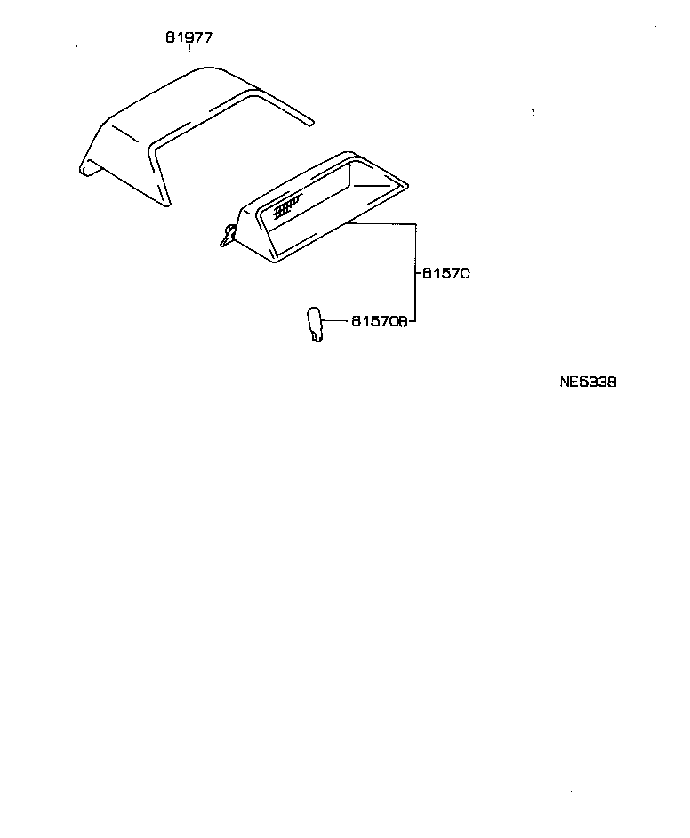  CRESSIDA |  CENTER STOP LAMP