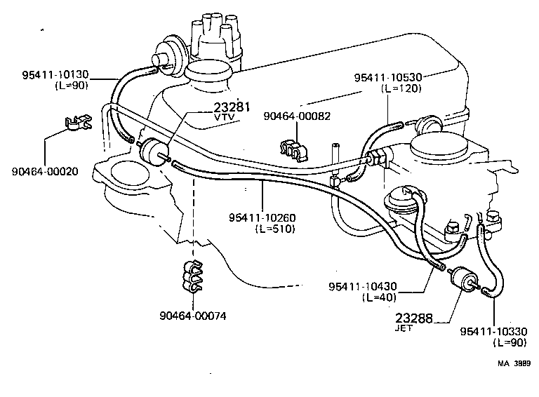  LITEACE |  VACUUM PIPING