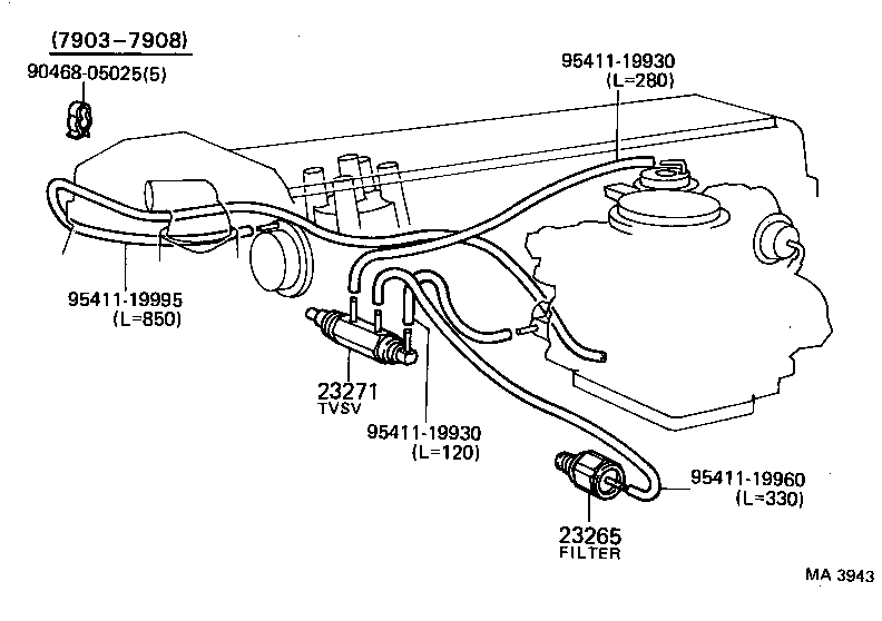  CELICA |  VACUUM PIPING