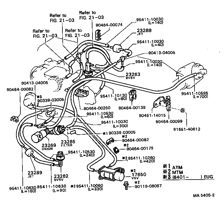  CRESSIDA |  VACUUM PIPING