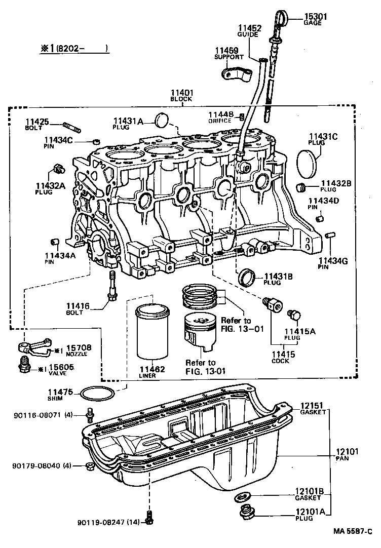  BLIZZARD |  CYLINDER BLOCK