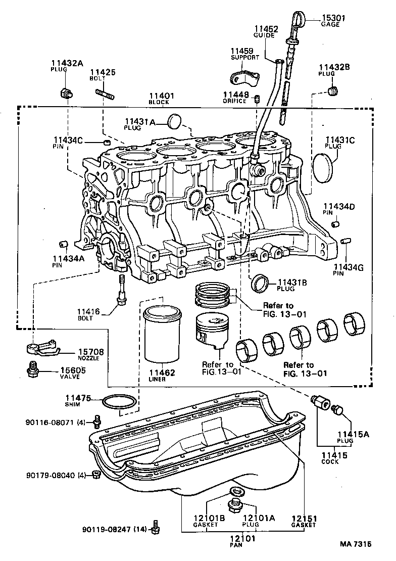  HILUX |  CYLINDER BLOCK