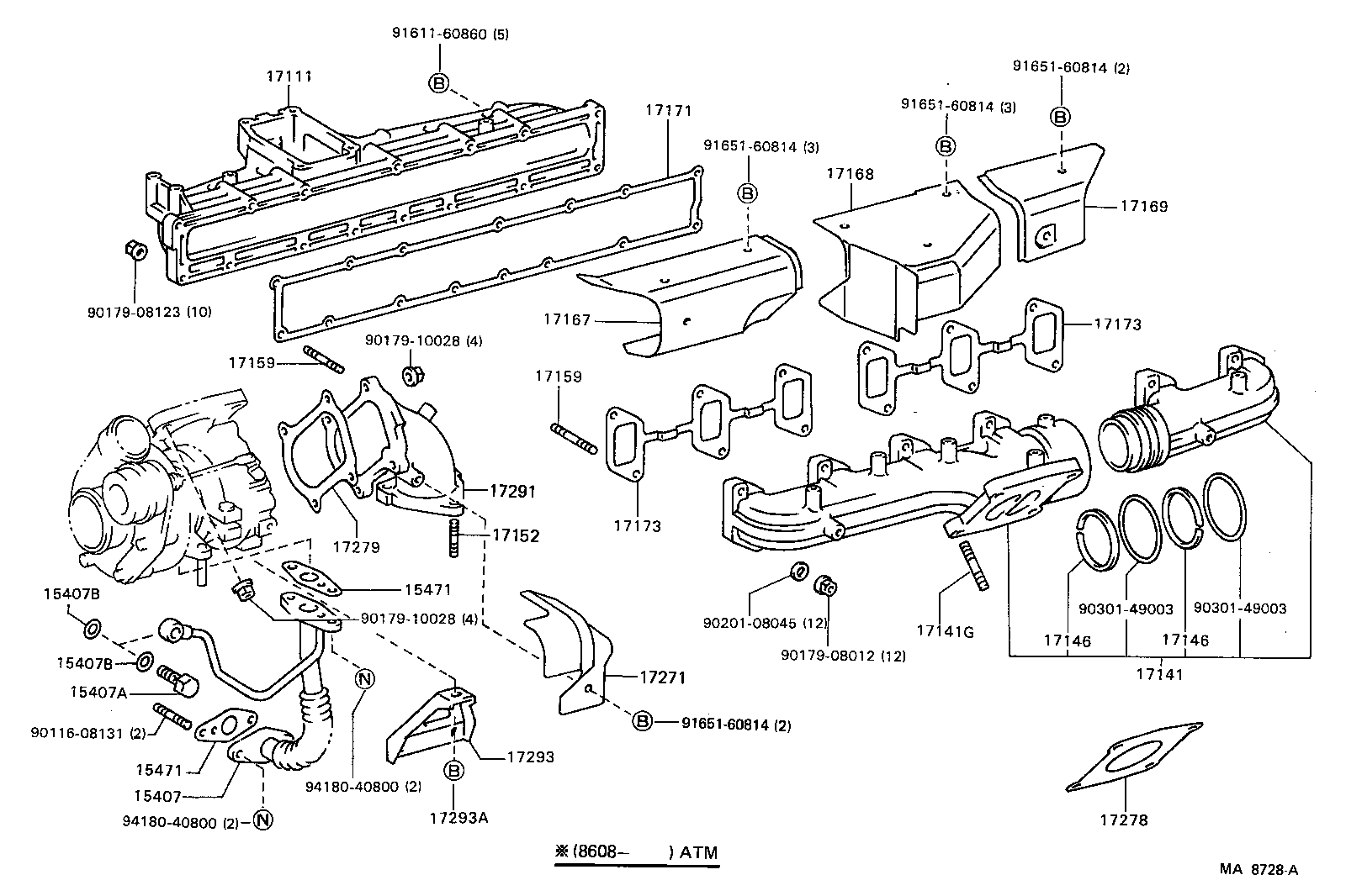  LAND CRUISER 60 |  MANIFOLD