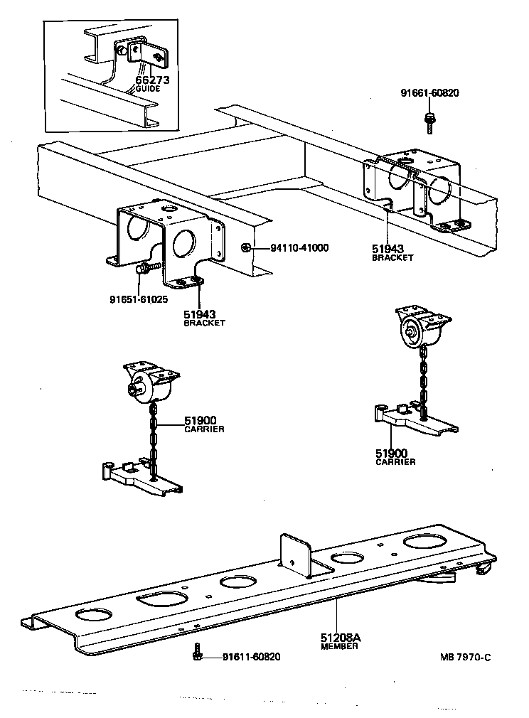  DYNA |  SPARE WHEEL CARRIER