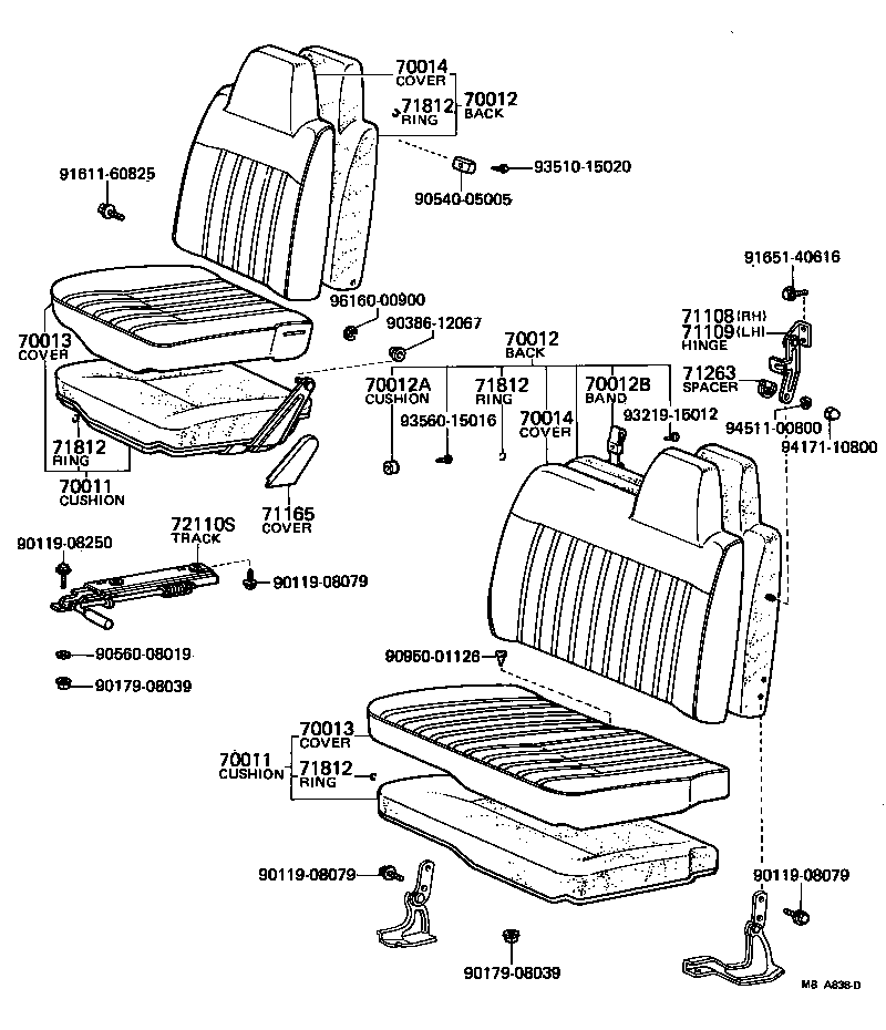  LITEACE |  SEAT SEAT TRACK