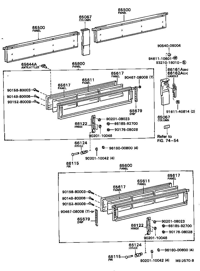  DYNA |  REAR BODY SIDE PANEL