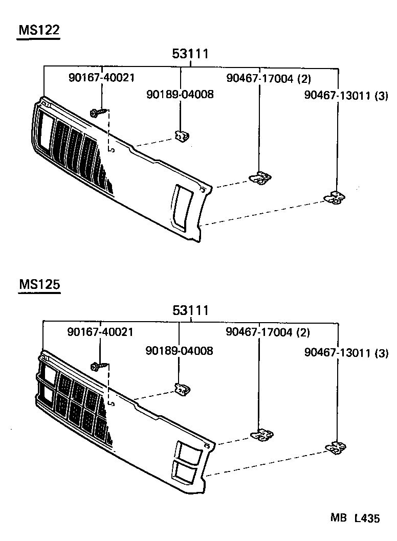  CROWN |  RADIATOR GRILLE