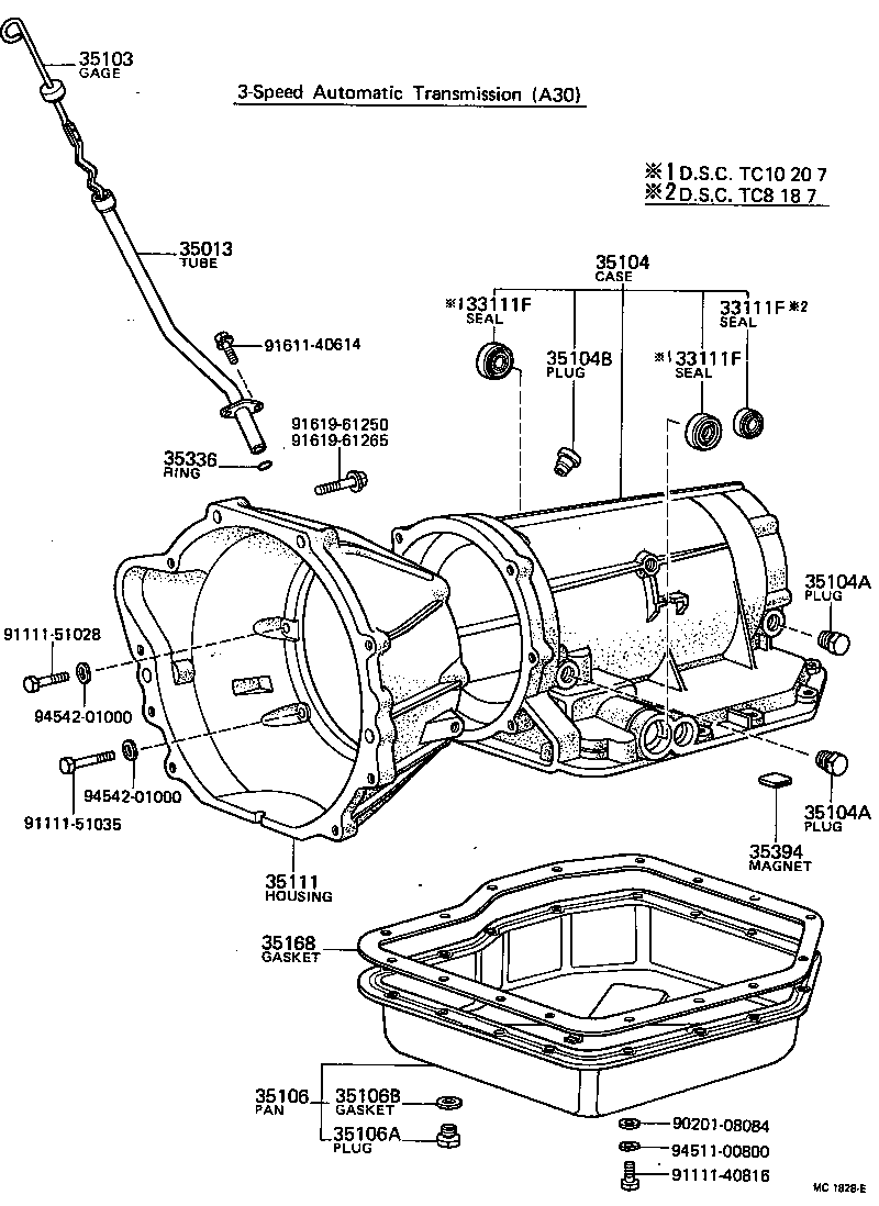  HILUX |  TRANSMISSION CASE OIL PAN ATM