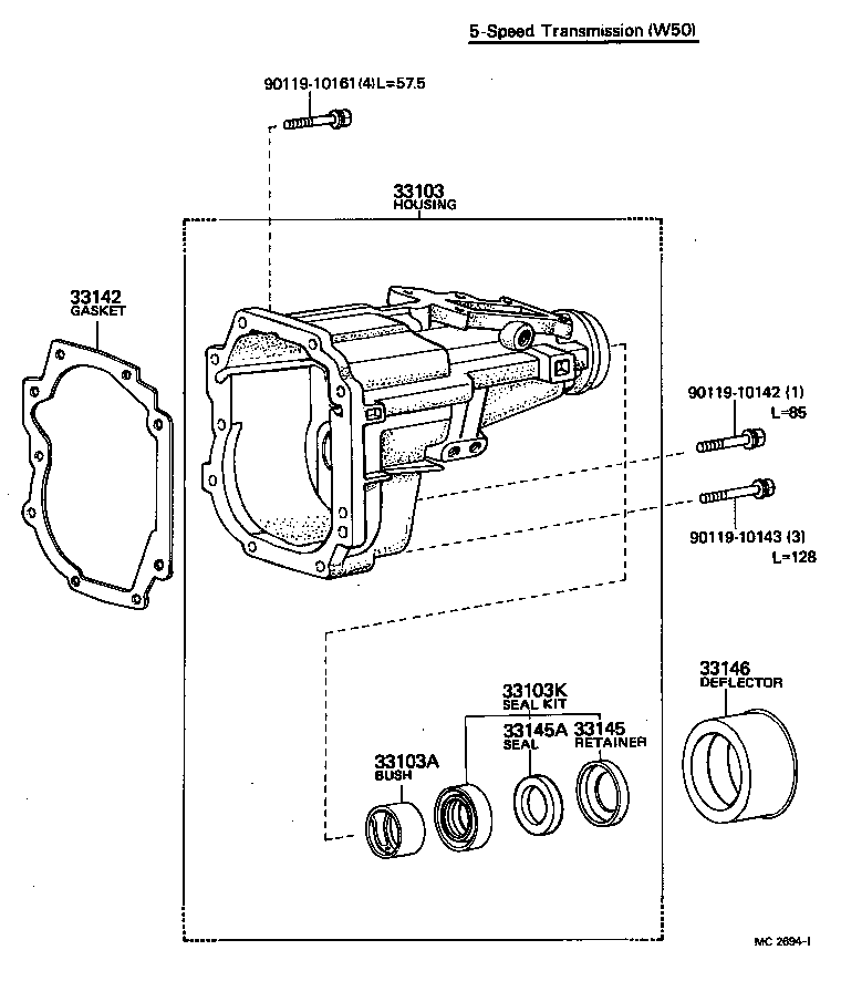  HILUX |  EXTENSION HOUSING MTM