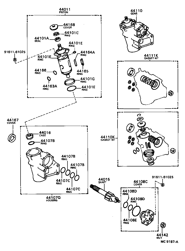  DYNA |  STEERING COLUMN SHAFT