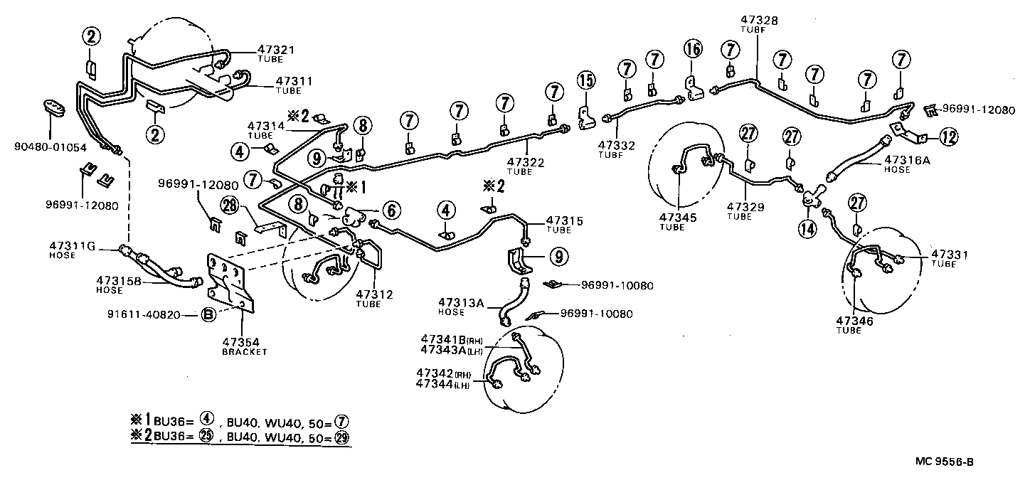  DYNA |  BRAKE TUBE CLAMP