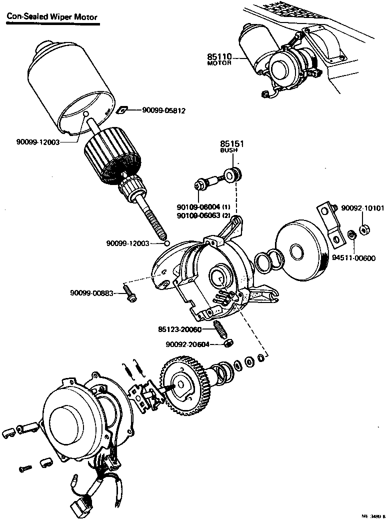  CROWN |  WINDSHIELD WIPER