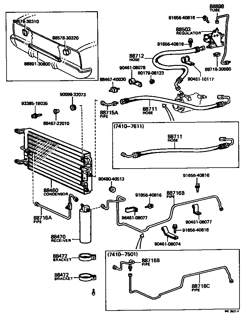  CROWN |  HEATING AIR CONDITIONING COOLER PIPING