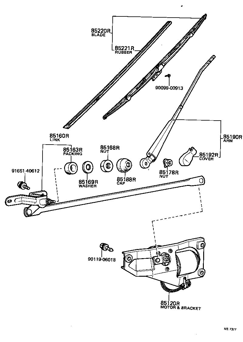  CORONA |  REAR WIPER