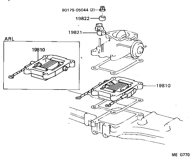  LAND CRUISER 60 |  IGNITION COIL SPARK PLUG