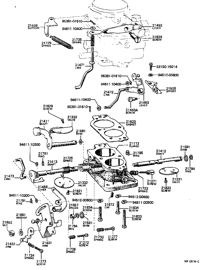  TOYOACE |  CARBURETOR