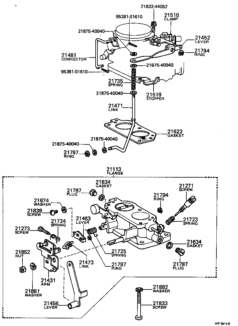  TOYOACE |  CARBURETOR