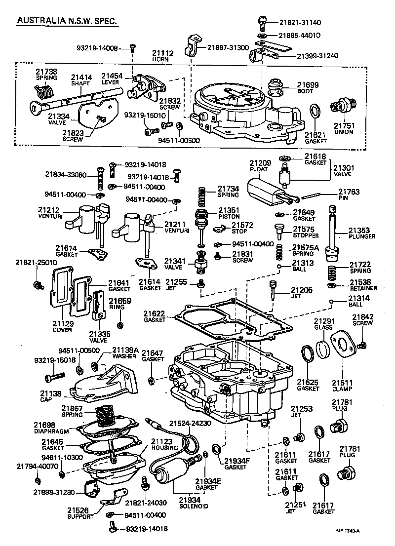  HILUX |  CARBURETOR