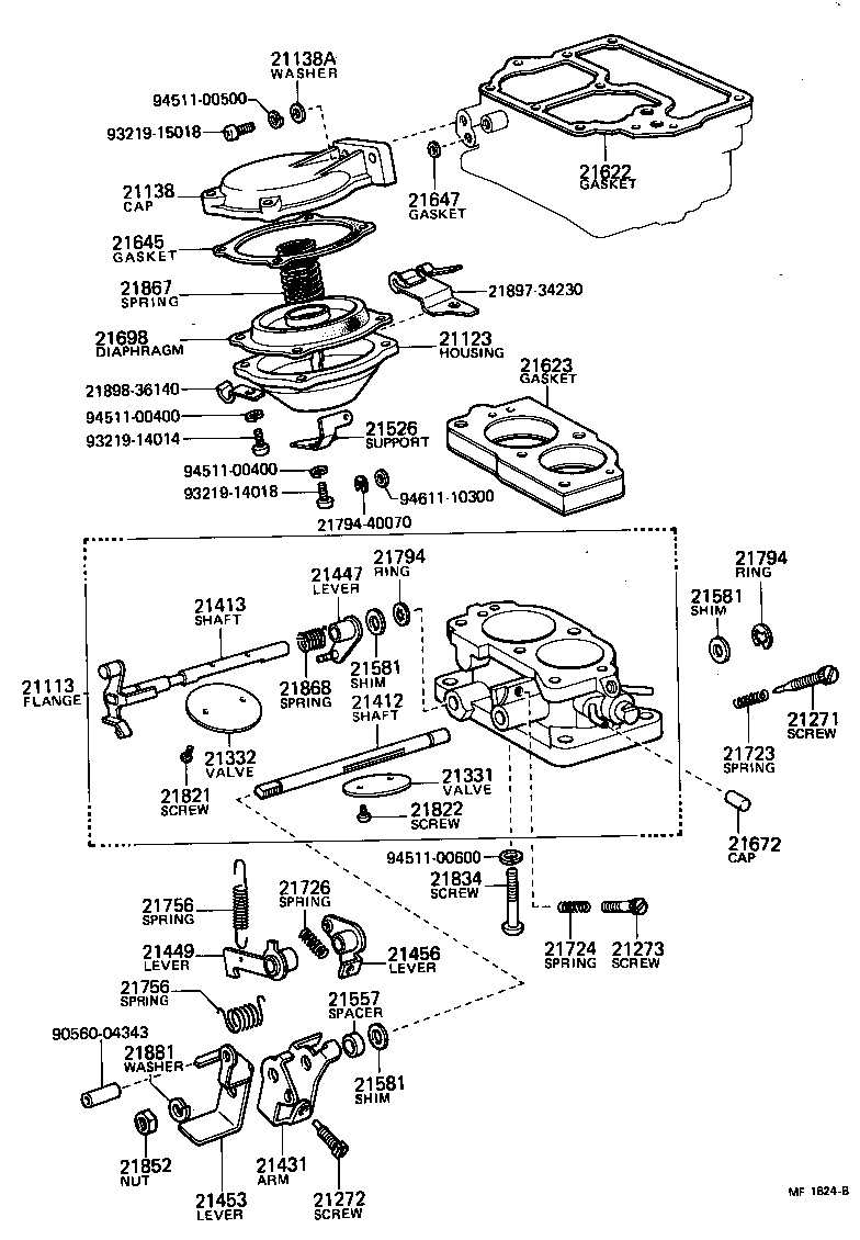  CRESSIDA |  CARBURETOR