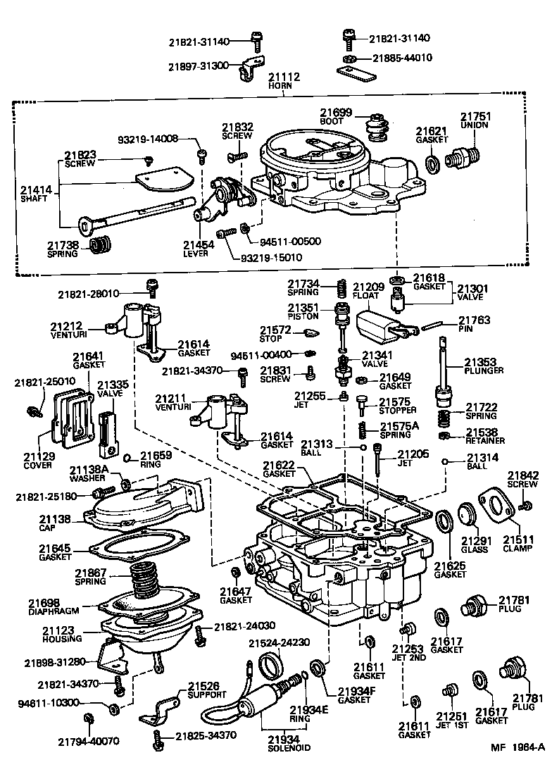  HIACE |  CARBURETOR