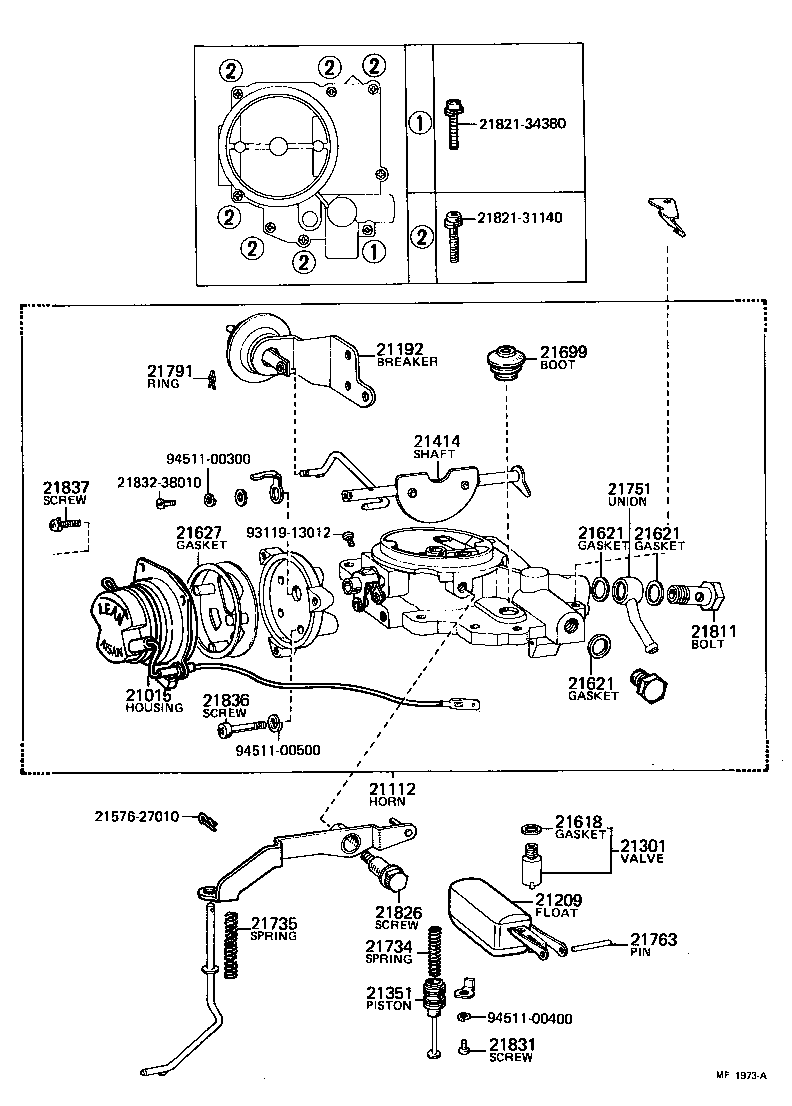  CARINA |  CARBURETOR