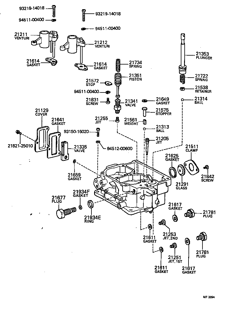  HILUX |  CARBURETOR