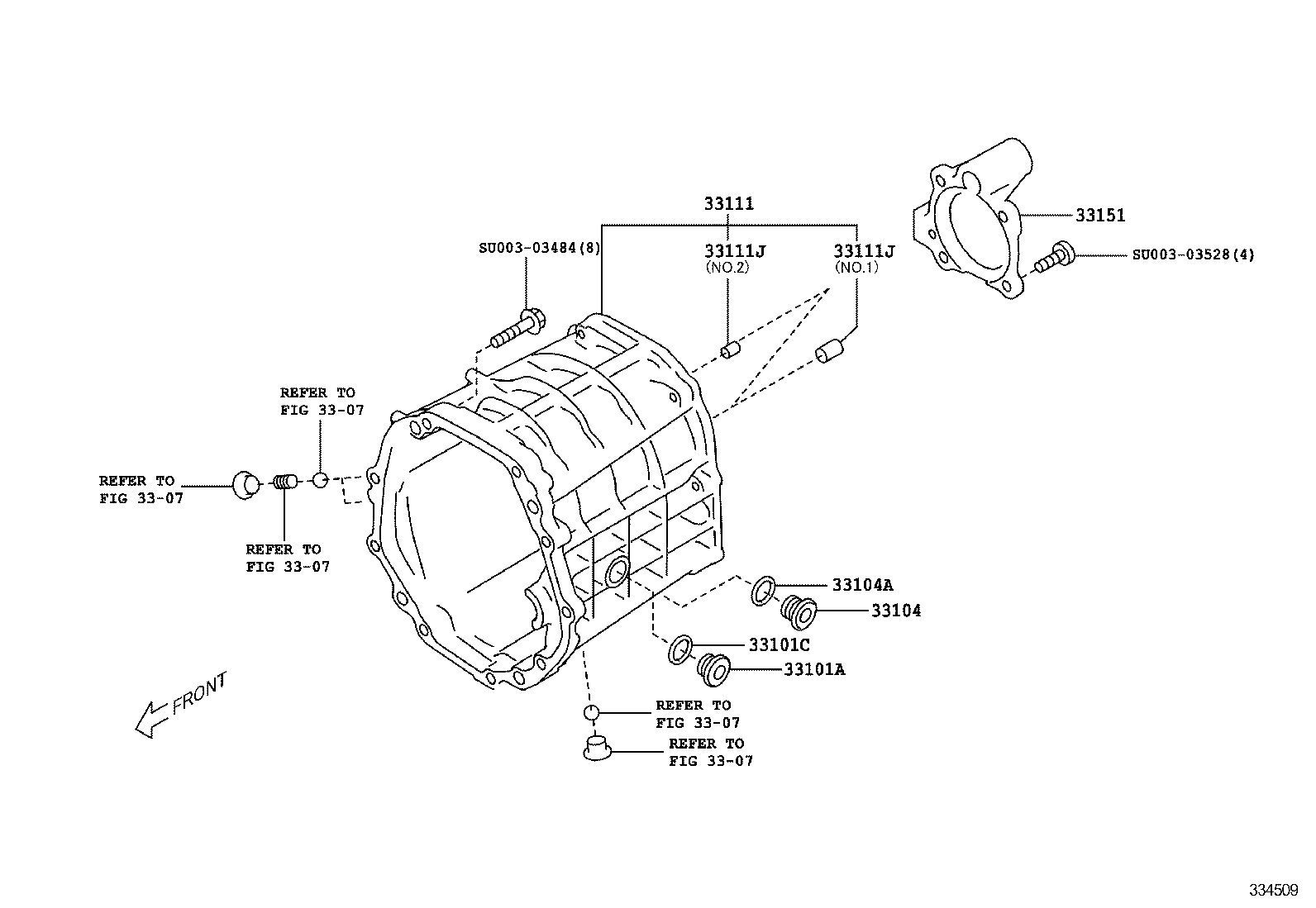  86 |  CLUTCH HOUSING TRANSMISSION CASE MTM