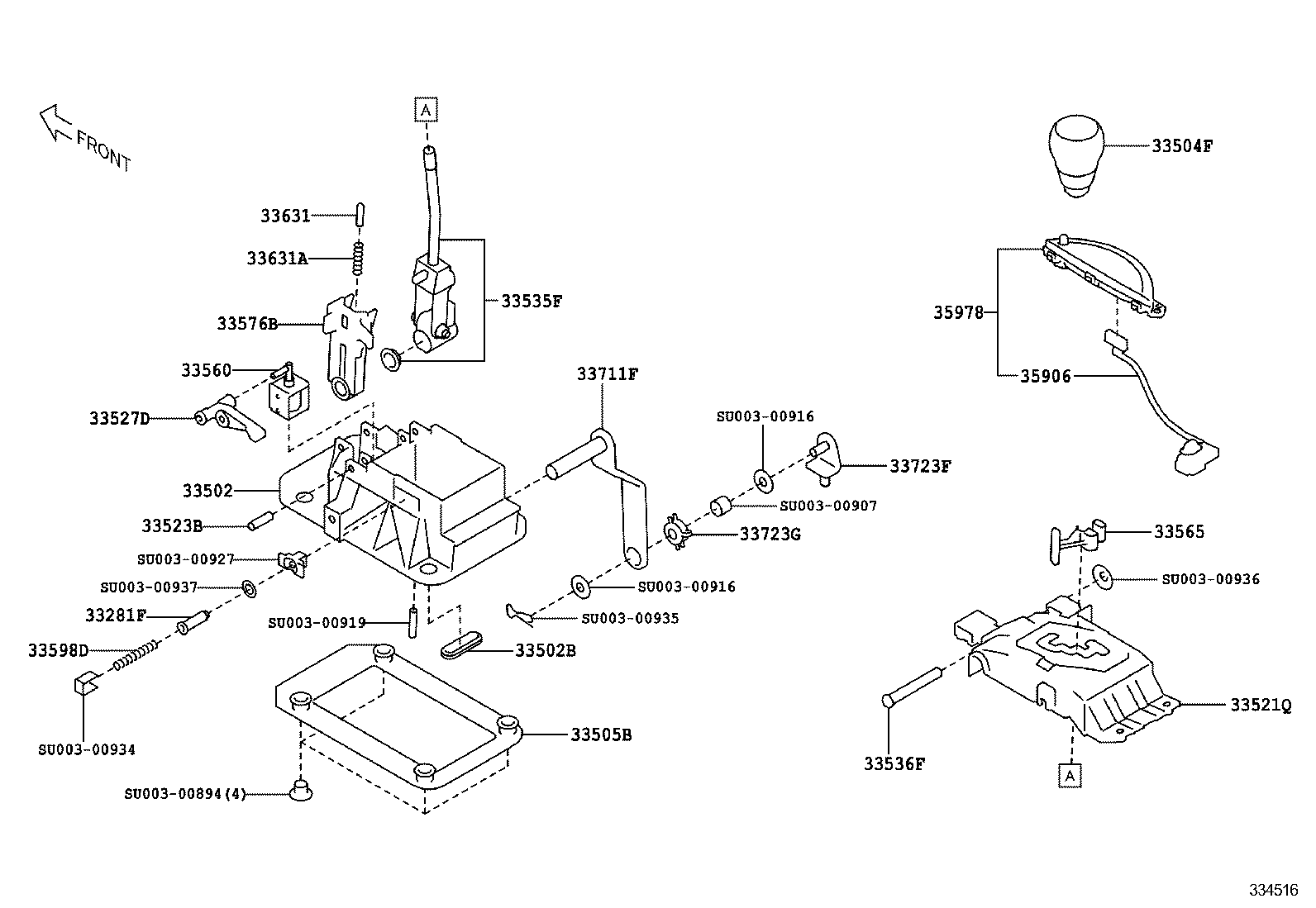  86 |  SHIFT LEVER RETAINER