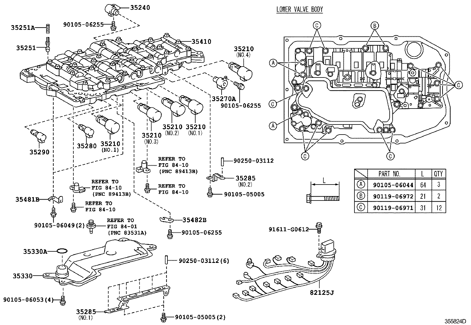  CROWN HYBRID |  VALVE BODY OIL STRAINER ATM
