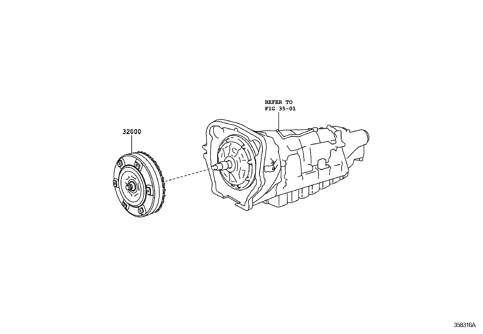  86 |  TORQUE CONVERTER FRONT OIL PUMP CHAIN ATM