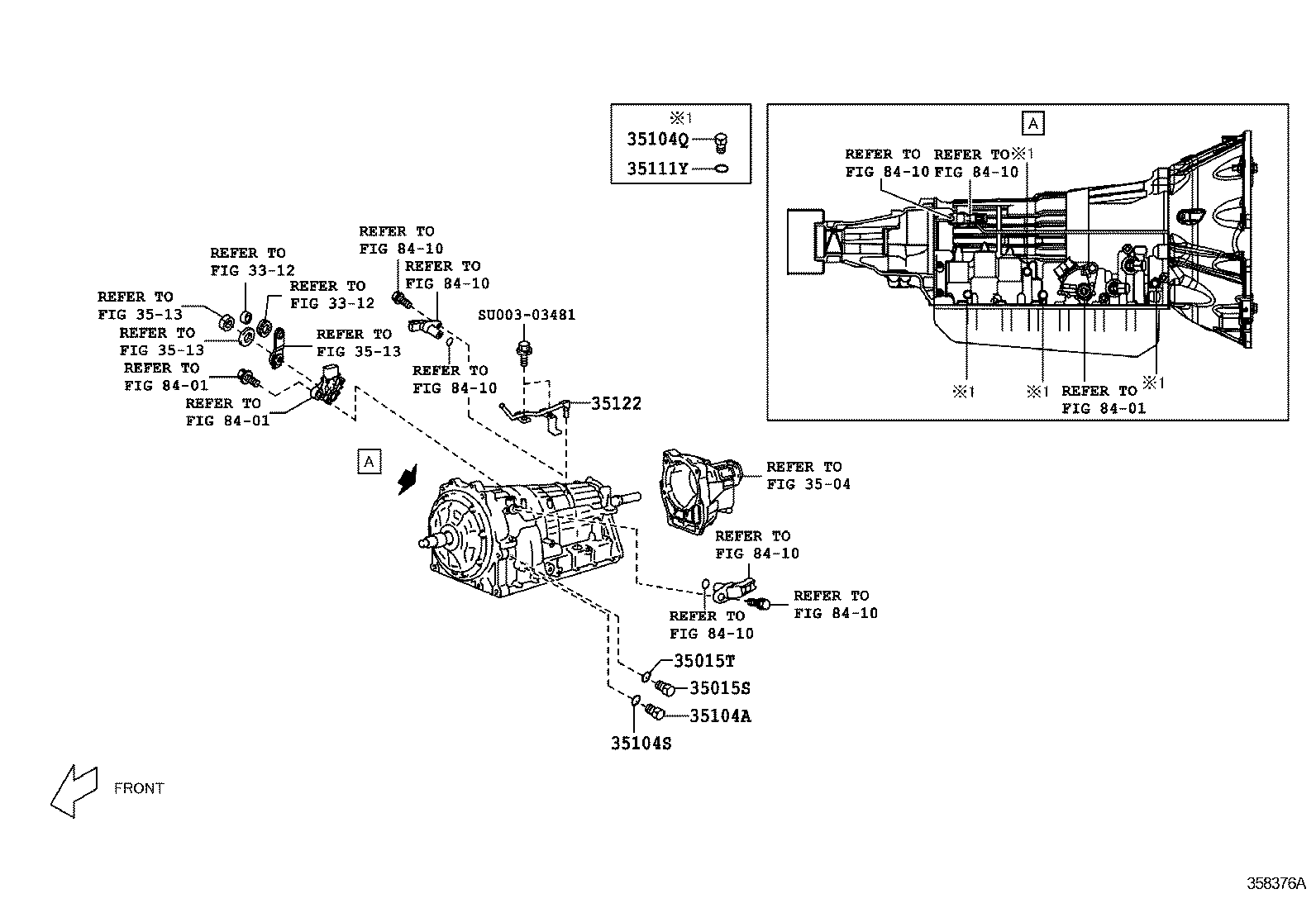  86 |  TRANSMISSION CASE OIL PAN ATM